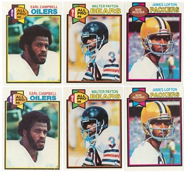 1979 Topps Football 528-Card Complete Sets Pair (2)